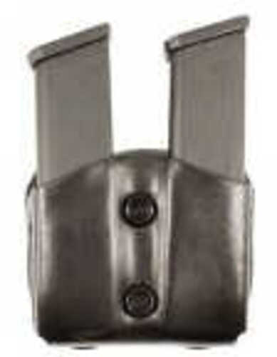 DeSantis Gunhide A01 DBL MAG Pouch Magazine Fits Glock 43 Ambidextrous Black Leather A01BJYYZ0